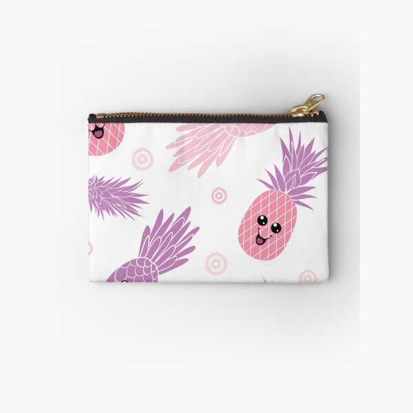 Item preview, Fun pineapple faces seamless designed and sold by Gurshnet68.