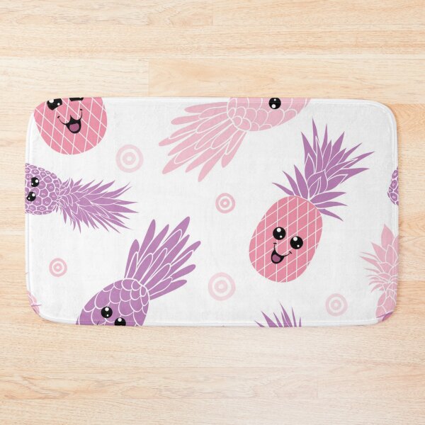 Item preview, Fun pineapple faces seamless designed and sold by Gurshnet68.