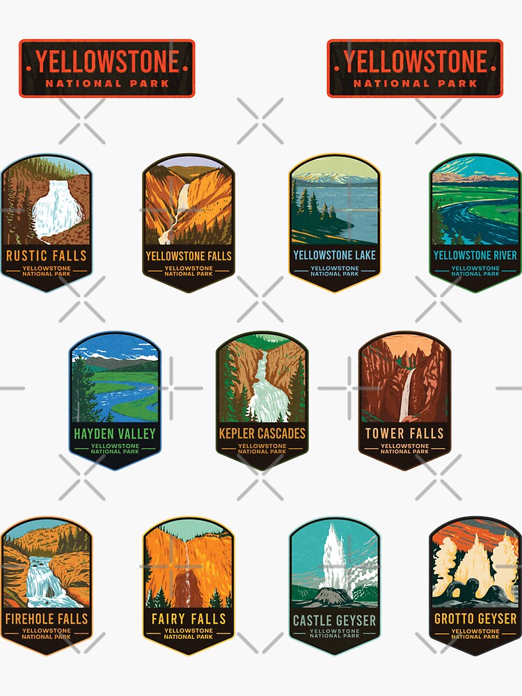 National Park Sticker Pack