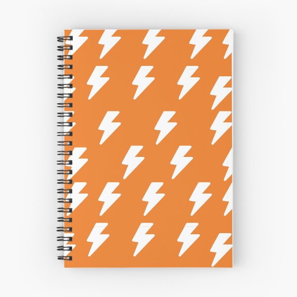 Item preview, Lightning bolt pattern (Orange) designed and sold by ThomBlue.