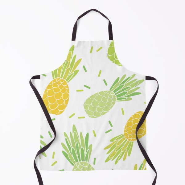 Item preview, Fun pineapple faces seamless designed and sold by Gurshnet68.
