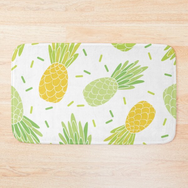 Item preview, Fun pineapple faces seamless designed and sold by Gurshnet68.