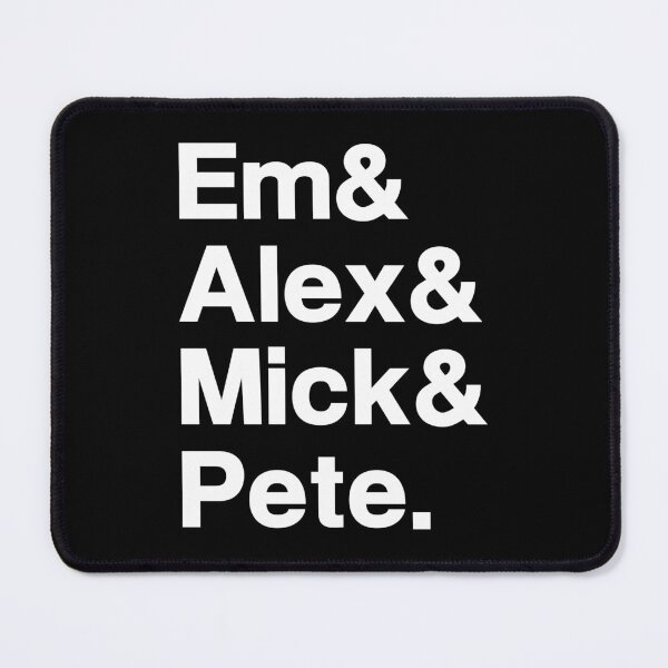 Item preview, Em & Alex & Mick & Pete designed and sold by Good-Looking Corpse.