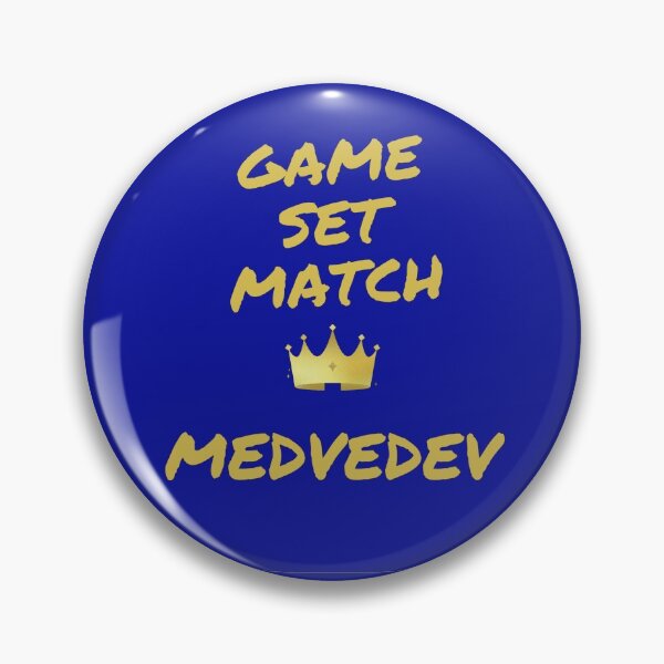 Item preview, Game set match Medvedev designed and sold by LjuboDesign.