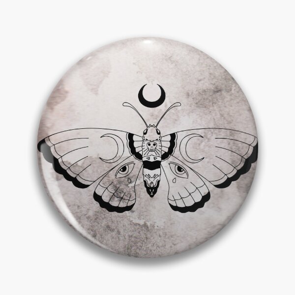 Item preview, full moon moth designed and sold by RainasShop.
