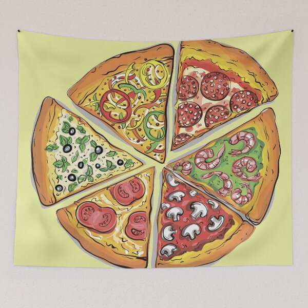Item preview, Slices of Pizza  designed and sold by SherriMans.