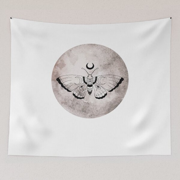 Item preview, full moon moth designed and sold by RainasShop.