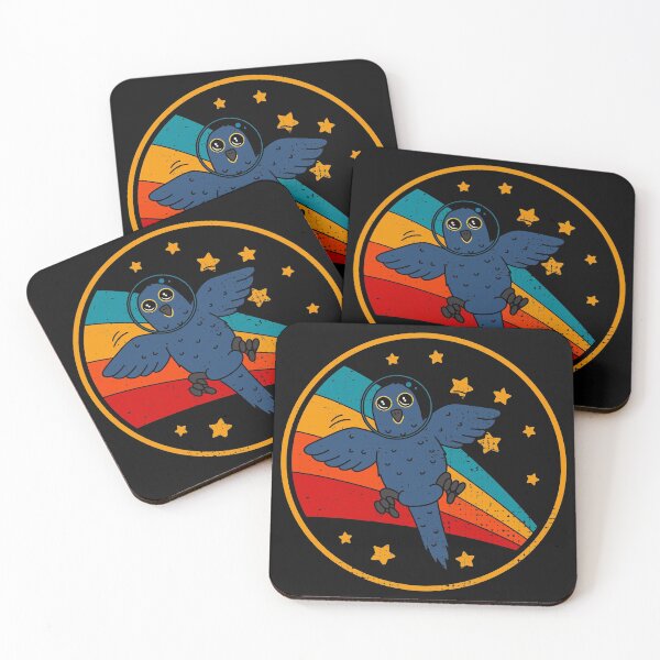 Item preview, Cute Vintage Male Hyacinth Macaw Owner Retro Macaw Bird In Space designed and sold by JokeGysen.