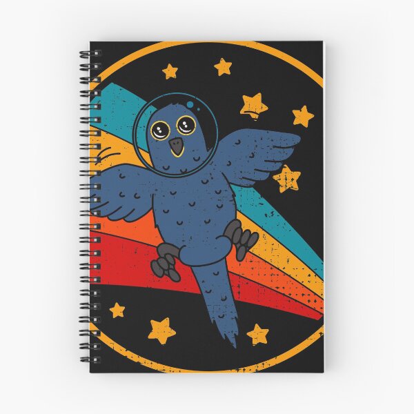 Item preview, Cute Vintage Male Hyacinth Macaw Owner Retro Macaw Bird In Space designed and sold by JokeGysen.
