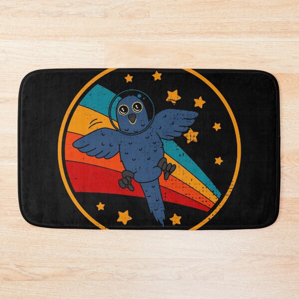 Item preview, Cute Vintage Male Hyacinth Macaw Owner Retro Macaw Bird In Space designed and sold by JokeGysen.