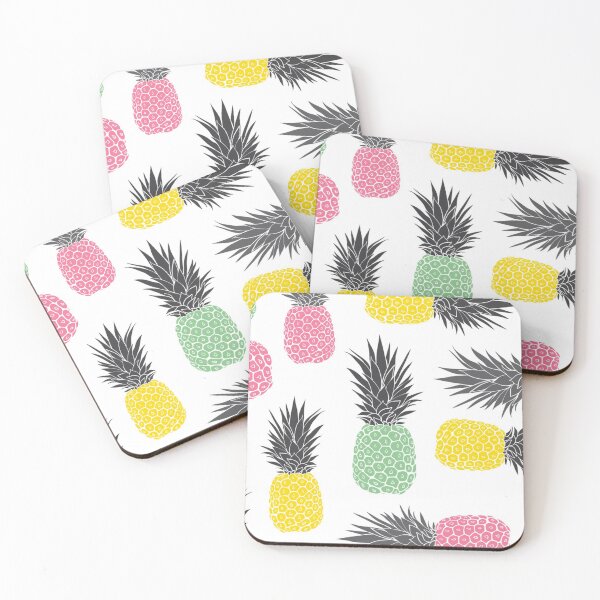 Artikelvorschau, Lustige Ananas-Gesichter nahtlos entworfen und verkauft von Gurshnet68.