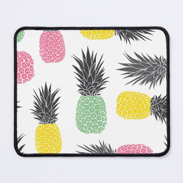 Item preview, Fun pineapple faces seamless designed and sold by Gurshnet68.
