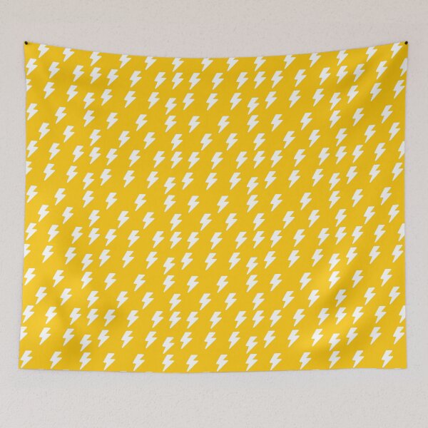 Item preview, Copia de Lightning bolt pattern (Yellow) designed and sold by ThomBlue.