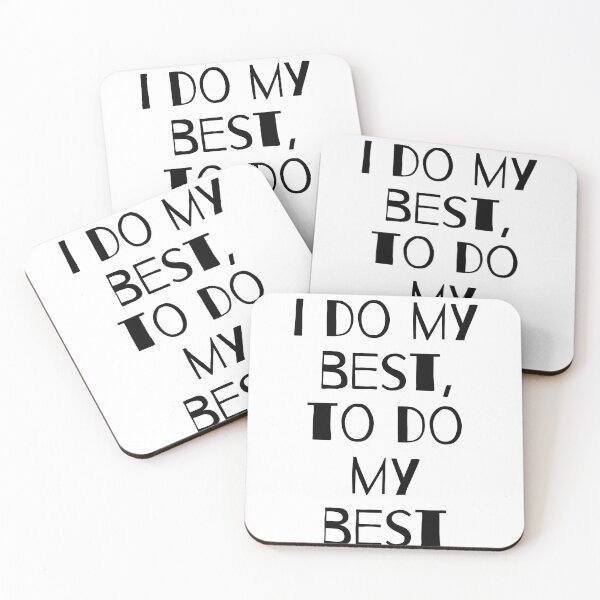 Item preview, S.O.I.L Signs- Do My Best Black on white designed and sold by TheSignsofSOIL.