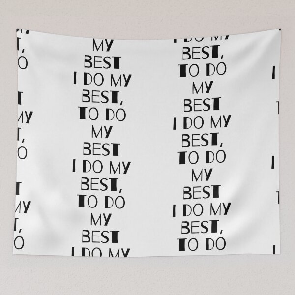Item preview, S.O.I.L Signs- Do My Best Black on white designed and sold by TheSignsofSOIL.