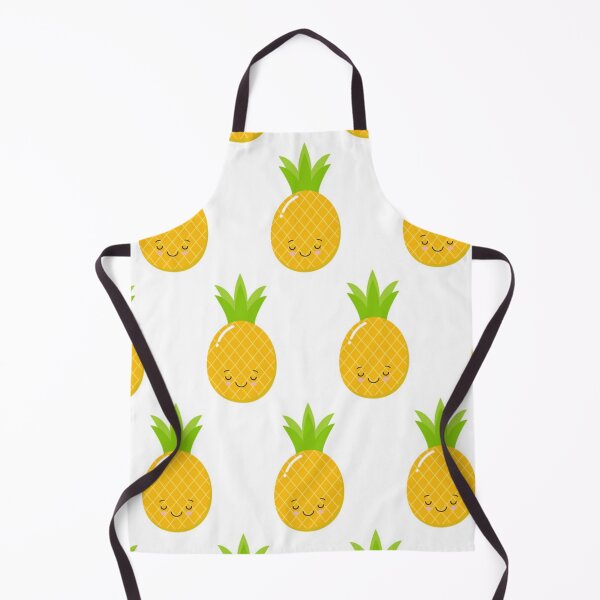 Item preview, Fun pineapple faces seamless designed and sold by Gurshnet68.
