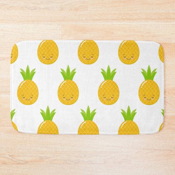Item preview, Fun pineapple faces seamless designed and sold by Gurshnet68.