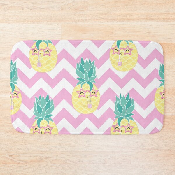 Item preview, Fun pineapple faces seamless designed and sold by Gurshnet68.