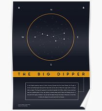 Big Dipper Constellation Poster