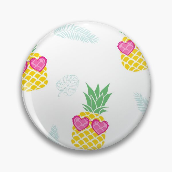 Item preview, Fun pineapple faces seamless designed and sold by Gurshnet68.