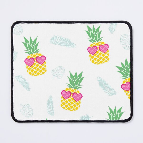 Item preview, Fun pineapple faces seamless designed and sold by Gurshnet68.