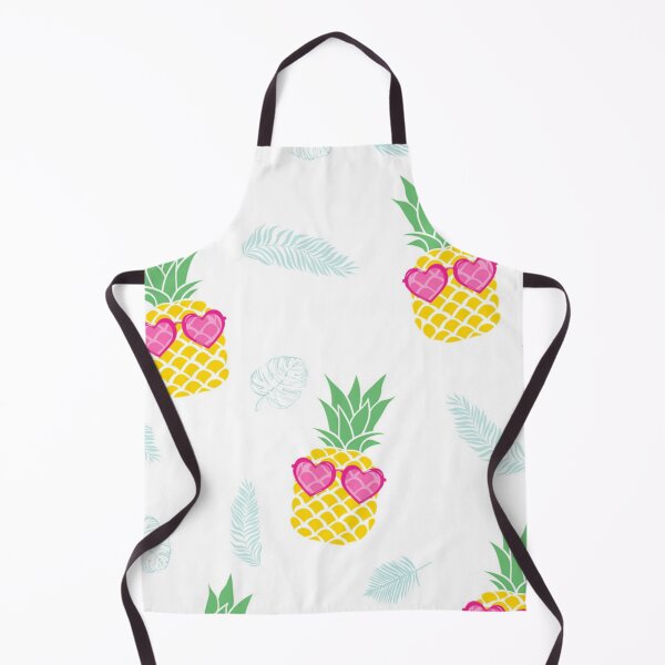 Item preview, Fun pineapple faces seamless designed and sold by Gurshnet68.