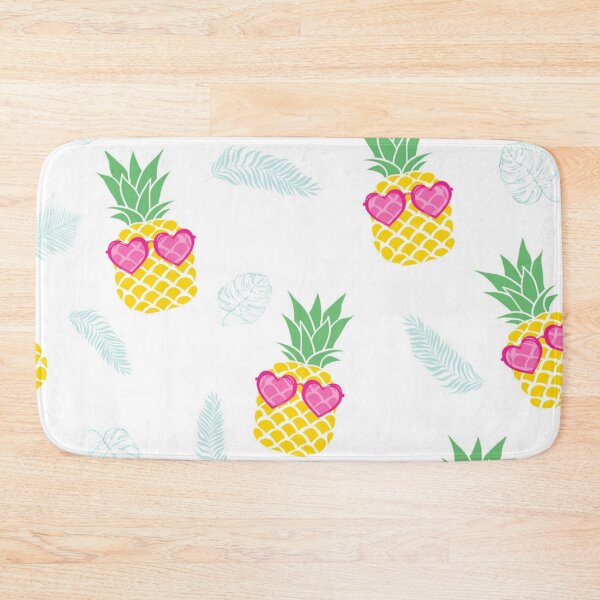 Item preview, Fun pineapple faces seamless designed and sold by Gurshnet68.