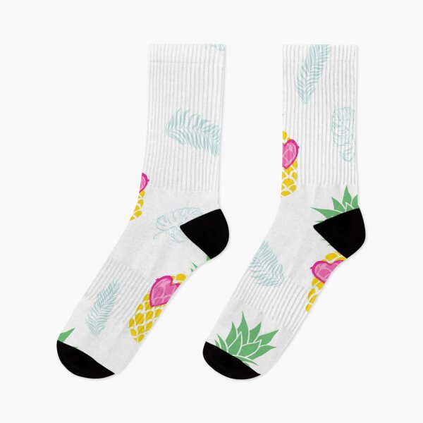 Item preview, Fun pineapple faces seamless designed and sold by Gurshnet68.