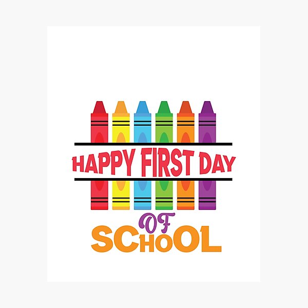 Item preview, happy first day of school designed and sold by manardesign.