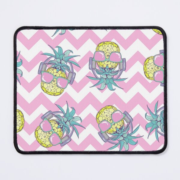 Item preview, Fun pineapple faces seamless designed and sold by Gurshnet68.