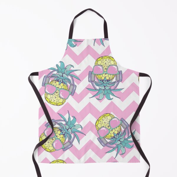 Item preview, Fun pineapple faces seamless designed and sold by Gurshnet68.