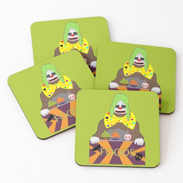 Item preview, Big lez show halloween truck giving children halloween cupcakes and sweet skull apples , druggo , funny cute big lez show , funny bigfoot, bigfoot halloween, sasquatch halloween, sasquatch costume designed and sold by SGS-.