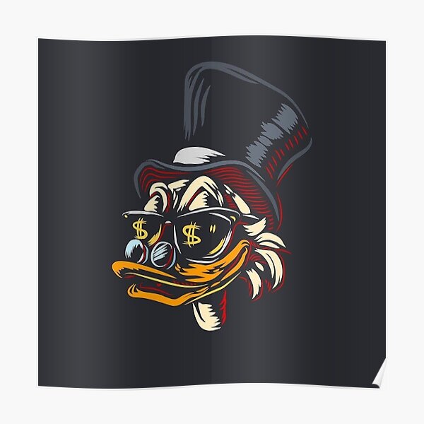 Dagobert Duck Poster