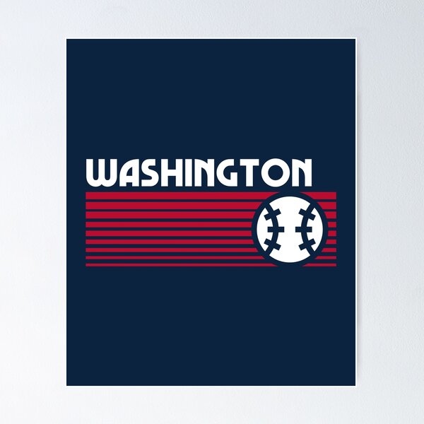 Item preview, Día del juego retro de béisbol de Washington designed and sold by toutwearapparel.