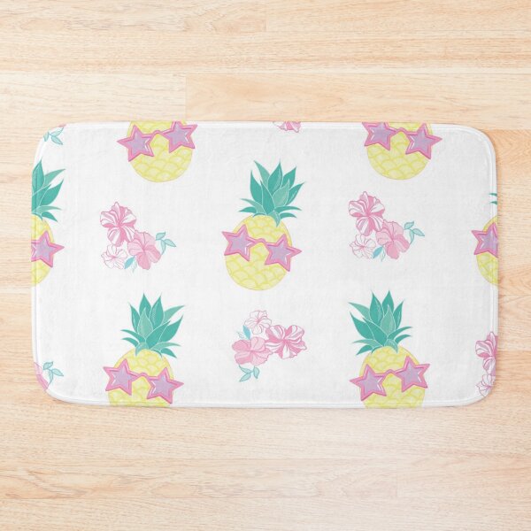 Item preview, Fun pineapple faces seamless designed and sold by Gurshnet68.
