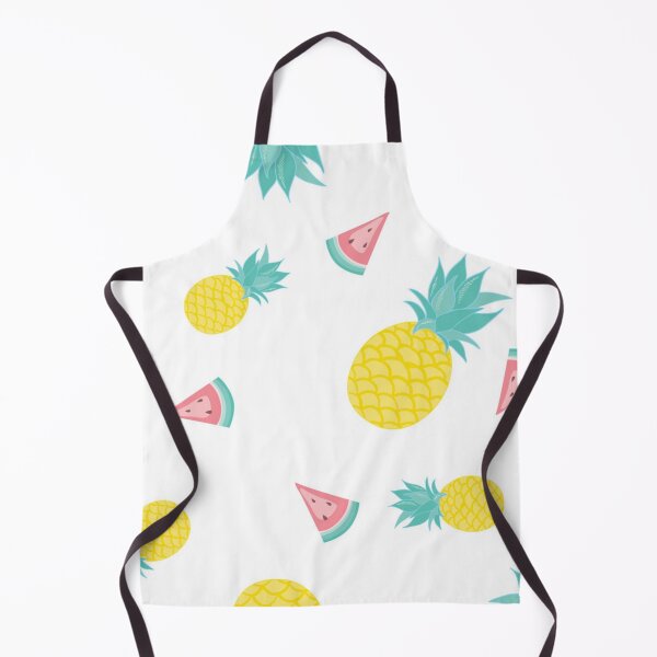 Item preview, Fun pineapple faces seamless designed and sold by Gurshnet68.