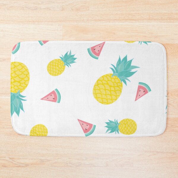 Item preview, Fun pineapple faces seamless designed and sold by Gurshnet68.
