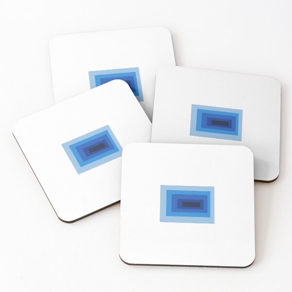 Item preview, Blue sqaure 3D designed and sold by greenmtndesigns.