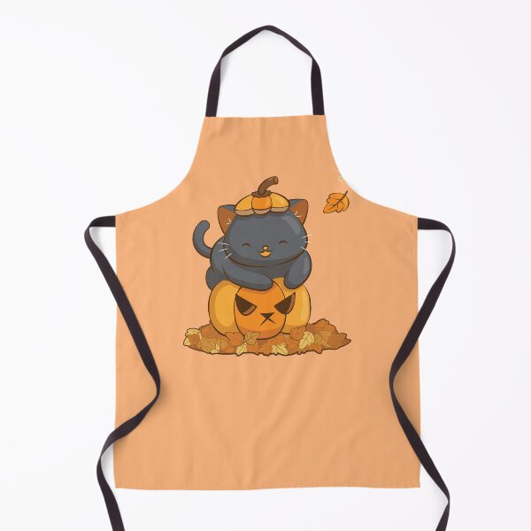 Item preview, Halloween Black Cat on Pumpkin Cute Fall Season designed and sold by Irene Koh.