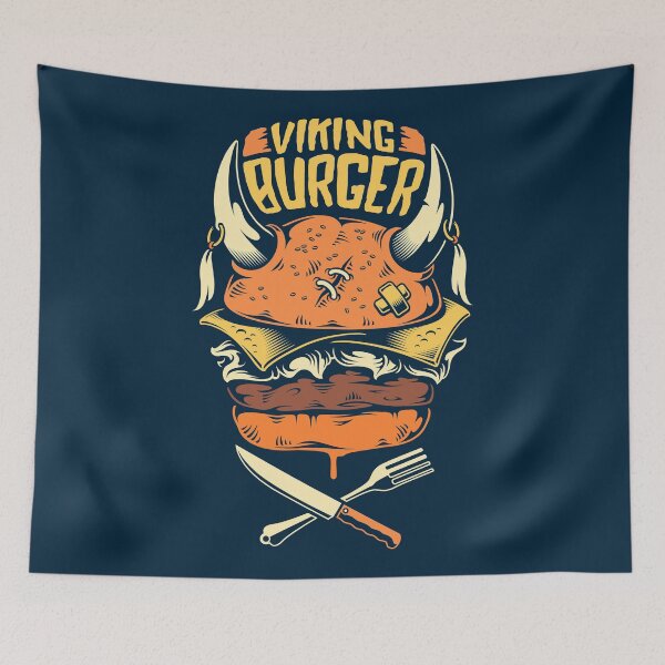 Item preview, Viking Burger - Viking Lover designed and sold by Studio  Six.