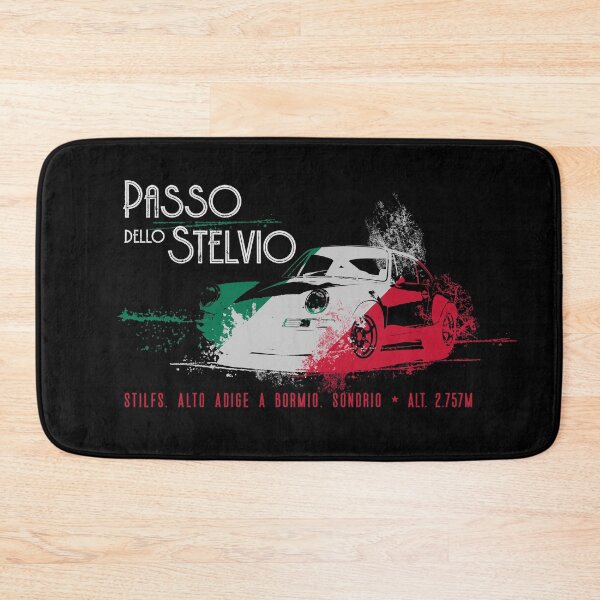 Item preview, Stelvio Pass Italy Classic Car T-Shirt + Sticker designed and sold by ROADTROOPER.