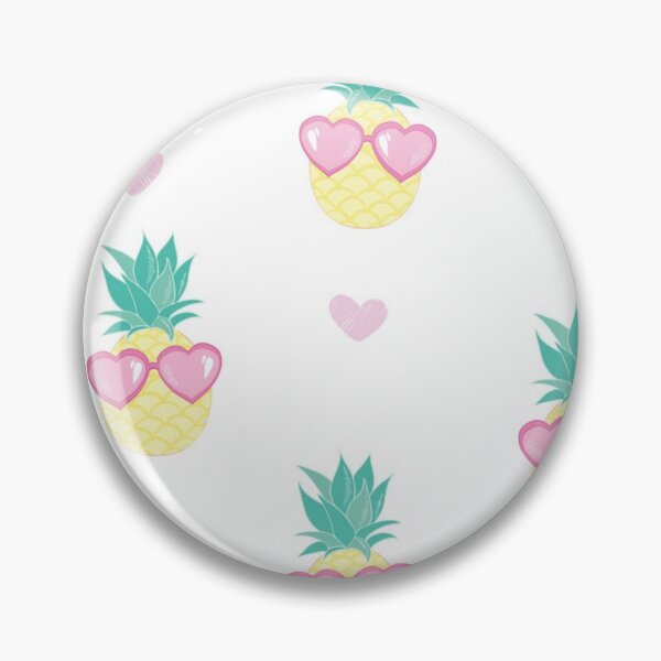 Item preview, Fun pineapple faces seamless designed and sold by Gurshnet68.