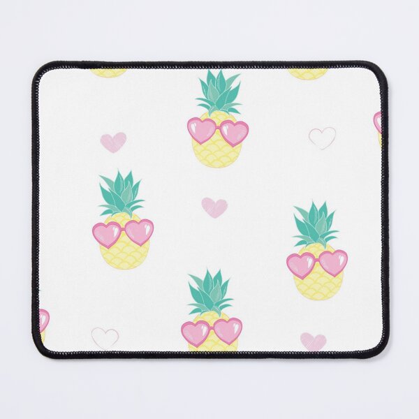Item preview, Fun pineapple faces seamless designed and sold by Gurshnet68.