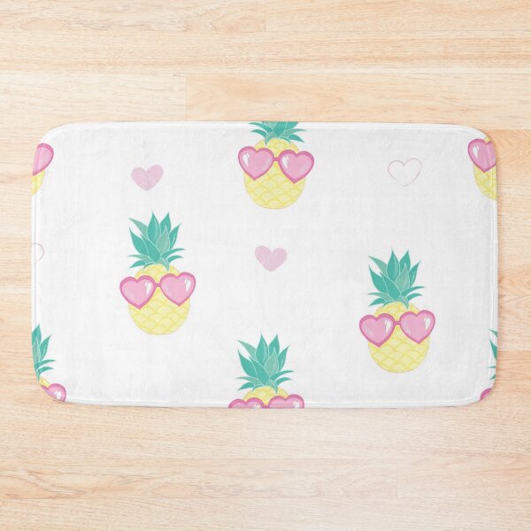 Item preview, Fun pineapple faces seamless designed and sold by Gurshnet68.