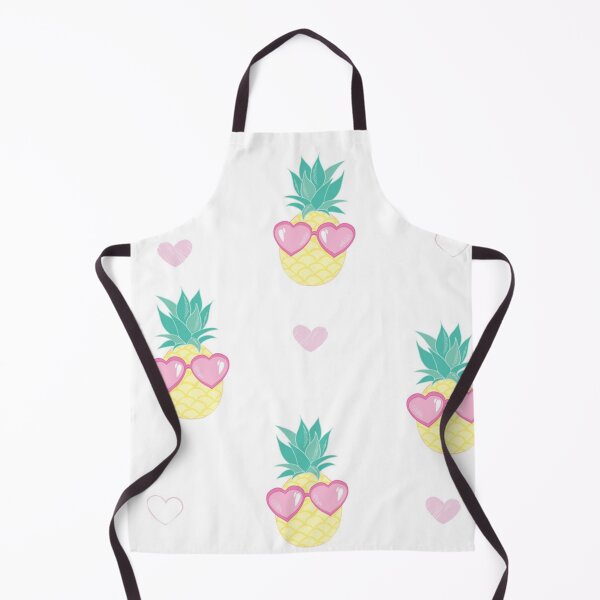 Item preview, Fun pineapple faces seamless designed and sold by Gurshnet68.