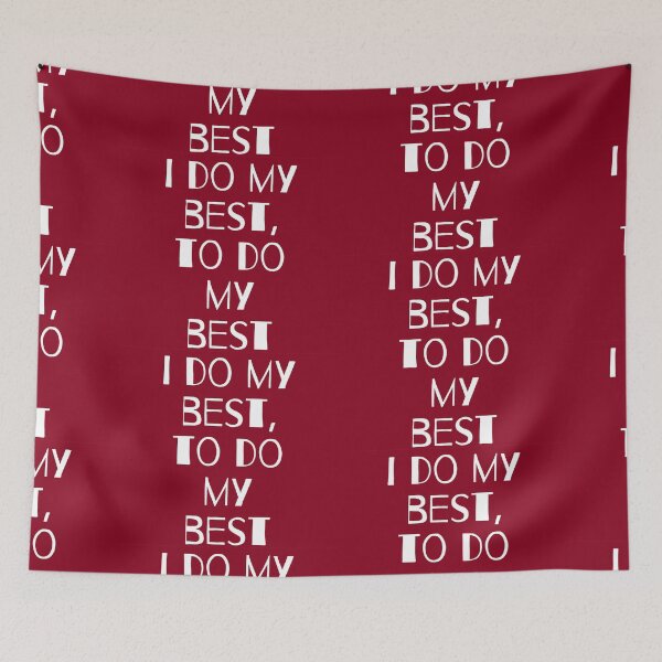 Item preview, S.O.I.L Signs- Do My Best white on burgundy designed and sold by TheSignsofSOIL.