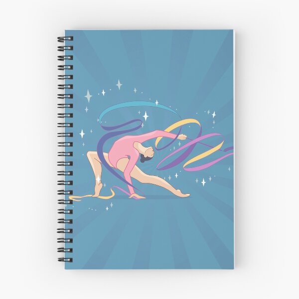 Item preview,  Rhythmic Gymnast Perfoming with Colorfull Ribbon designed and sold by Zhuzha.