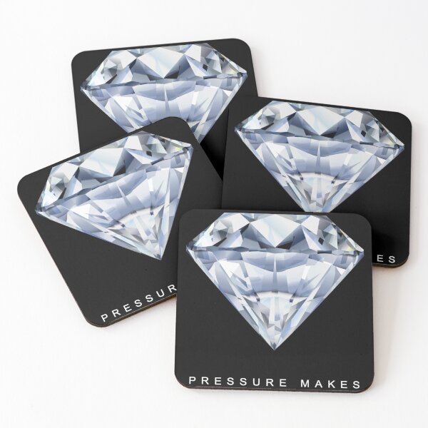 Item preview, 'Pressure Makes Diamonds' Life & Entrepreneurship Motivation designed and sold by ZoomOutlet.