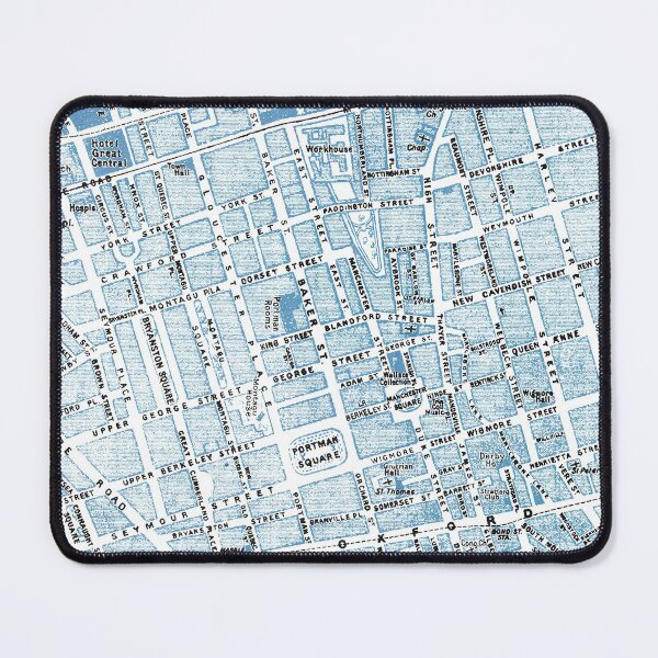 Item preview, Vintage City of London Map - Baker Street designed and sold by NorthStreetArt.