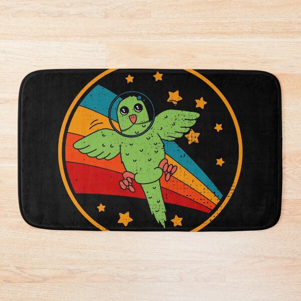 Item preview, Cute Vintage Male Indian Ringneck Parakeet Owner Retro Parakeet Parrot In Space designed and sold by JokeGysen.